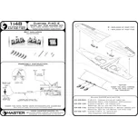 Master 1/48 Curtiss P-40 E gunsight&Pit.Tube&Browning 0.5