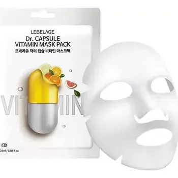 Pleťová maska Lebelage Dr.Capsule Vitamin Mask Pack 28ml