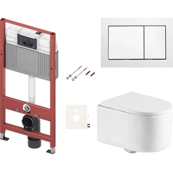 Klozet Siko Závěsný wc set do lehkých stěn / předstěnová SAT TSTOR72400