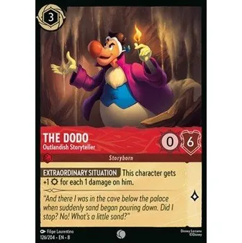 Sběratelská karetní hra The Dodo 126/204 - Reign of Jafar Typ karty: Standard