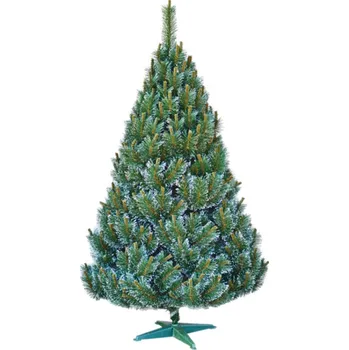 umělá květina Nohel garden Stromek BOROVICE umělý vánoční s bílými konci + stojan 140cm