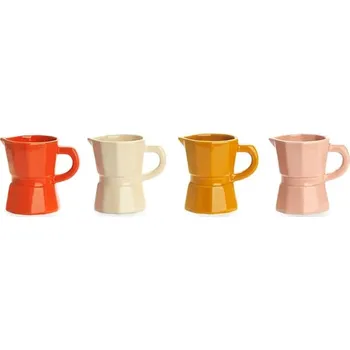 Sada šálků na espresso Balvi 6,9 cm 4-pack více barev 27999 vícebarevná MLC