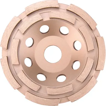 Brusný kotouč Extol industrial Kotouč diamantový brusný dvouřadý, O 125x22,2mm