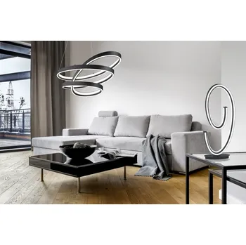 LED lišta Siko LED stolní lampa Cinque Ciola černá 577210132