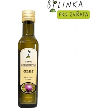 Rostlinný olej BYLINKA PRO ZVÍŘATA: Ostropestřecový olej 100% 250ml ORGANIC OILS TML O128