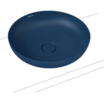 Kaldewei Umyvadlo na desku Miena 3181 38x38 cm Navyblue 909406003677