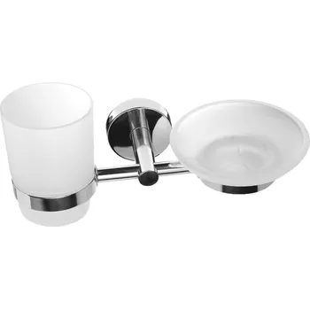 Dávkovač mýdla Sanela Držák kartáčků nerez SLZD17