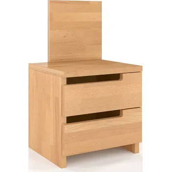 Noční stolek Visby Noční stolek Bergman High, buk (Barva: Přírodní)