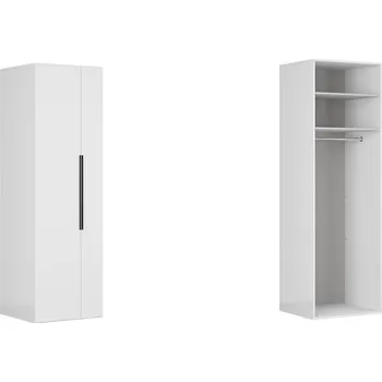 Šatní skříň Brwcz Skř. FLEX (š. 75) ZESTAW 124 bílá