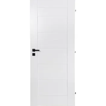 Interiérové dveře Naturel Interiérové dveře Accra 1 pravé 60 cm bílá ACCRA1CPLB60P