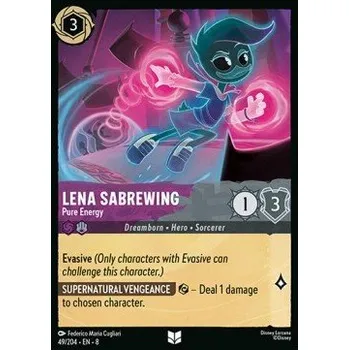 Sběratelská karetní hra Lena Sabrewing 049/204 - Reign of Jafar Typ karty: Standard