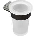 Swiss aqua technologies Držák skleniček SAT Simply R PVD PVD gun metal/mléčné sklo SATDSIMR27GM