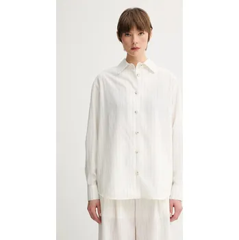 Pánská košile Košile Nanushka FRYDA NW25SSTP26400 béžová 01X, vel. M