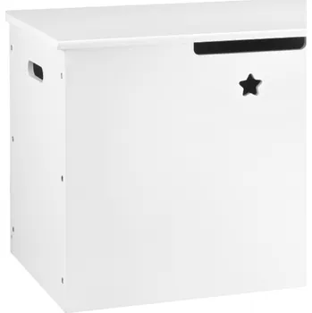 Úložný box Tempo Kondela Úložný box na hračky, bílá, BOLIS
