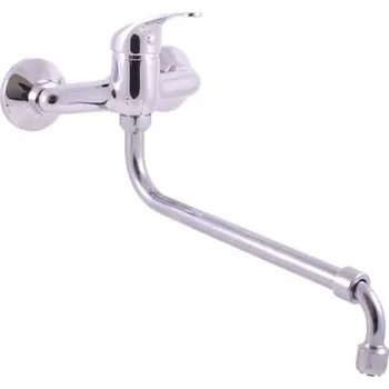 Vodovodní baterie Rav slezák Dřezová baterie RAV SLEZÁK Sázava s otočným ramínkem 150 mm chrom SA001.5/25