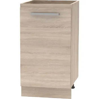Tempo Kondela Spodní skříňka 45 1DV, dub sonoma, NOPL-063-0S