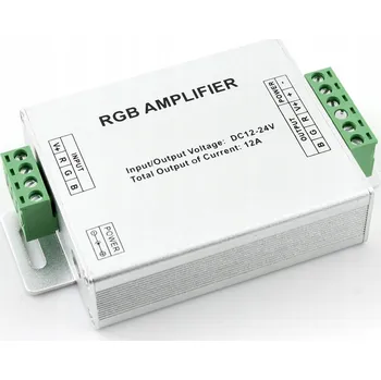Příslušenství pro LED osvětlení ZESILOVAČ RGB SIGNÁLU 12A (144W) LA-3CH