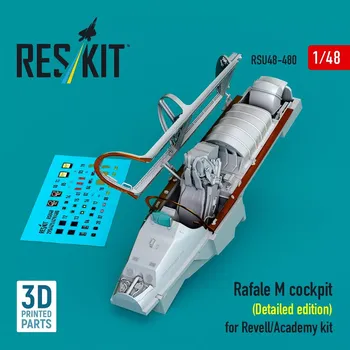Plastikový model Reskit 1/48 Rafale M cockpit - Detailed edition (REV/ACAD