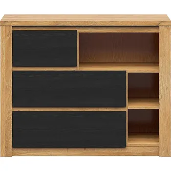 Komoda Brwcz WALTON KOM3S dub velký/dub černý***