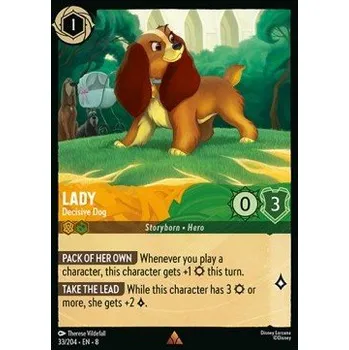 Karetní hra Lady 033/204 - Reign of Jafar Typ karty: Standard