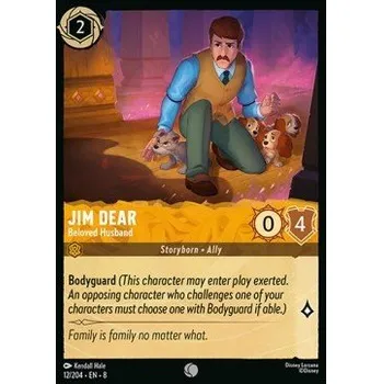 Karetní hra Jim Dear 012/204 - Reign of Jafar Typ karty: Standard