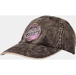 SANTA CRUZ kšiltovka - Retreat Dot Cap Black/Acid Wash (BLACK/ACID WASH)
