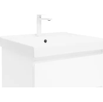 Ložnice Swiss aqua technologies Koupelnová skříňka s umyvadlem SAT B-Way 59x50x45 cm bílá lesk BWAY260WU1BBI