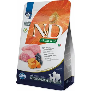 Krmivo pro psa N&d Krmivo Dog Adult Medium & Maxi Grain Free Pumpkin Lamb & Blueberry 2,5kg