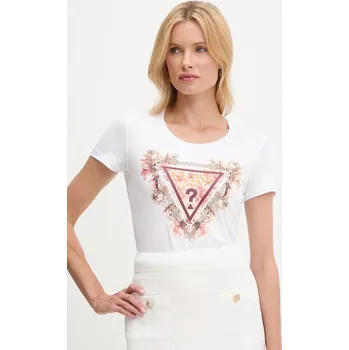 Pánská móda Tričko Guess W5YI08.J1314 bílá 00X, vel. XS