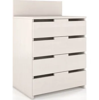 Komoda Visby Komoda Bergman 4S, buk (Barva: Bílá)