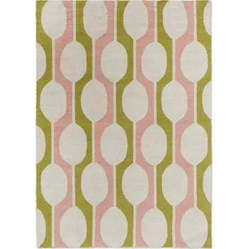 Koberec Vopi Moderní vlněný kusový koberec Scion Billow Lichen 124606 Brink & Campman (Varianta: 160 x 230)