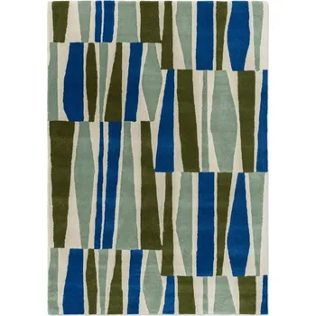 Vopi Moderní vlněný kusový koberec Scion Saku Olive 123417 Brink & Campman (Varianta: 250 x 350)