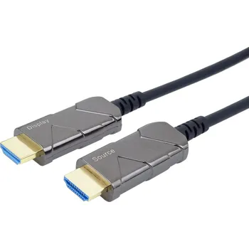 Video kabel Oem Kabel Ultra High Speed HDMI 2.1 optický fiber 8K@60Hz,zlacené konektory, 50 m