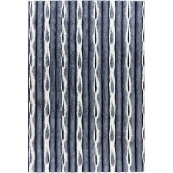 Koberec Vopi Kusový koberec Waves 305 blue (Varianta: 60 x 100 cm)