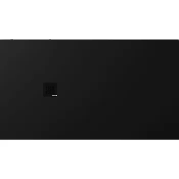 Sprchová vanička Polysan TRENECA vanička z litého mramoru s možností úpravy rozměru, 160x90cm, černá mat