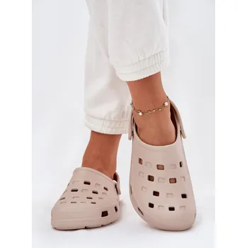 Dámské pantofle Dámské Pěnové Pantofle LEMIGO 806 Barva: Béžová, Velikost: 36