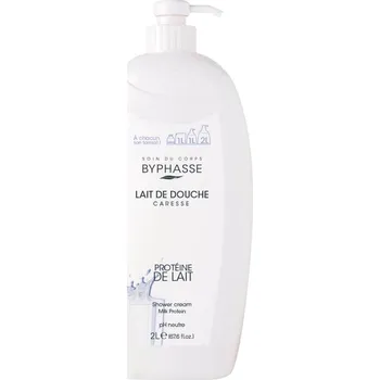Sprchový gel Byphasse Sprchový krém Milk mléčné proteiny Obsah: 2000 ml