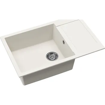 Nerezový dřez Swiss aqua technologies Dřez SAT bílá SATSINKGQT105W