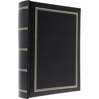 Fotoalbum Album B6850 Classic Black - 15x21 cm, šitý, s měkkými deskami