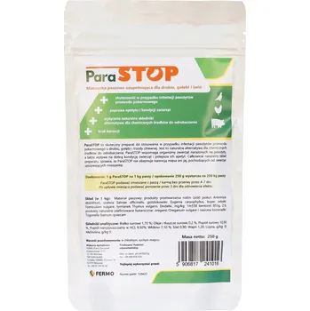 Krmivo pro hospodářské zvíře ParaSTOP pro nosnice, drůbež, holuby a prasata 250g