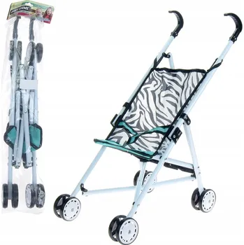 Kočárek pro panenku Kočárek pro panenky sporťák Bigtoys 52 cm velký barevný