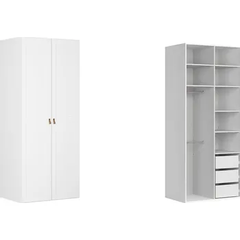 Šatní skříň Brwcz Skř. FLEX (š. 100) ZESTAW 134 bílá