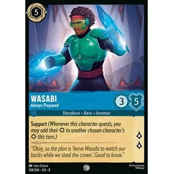 Karetní hra Wasabi 158/204 - Reign of Jafar Typ karty: Standard