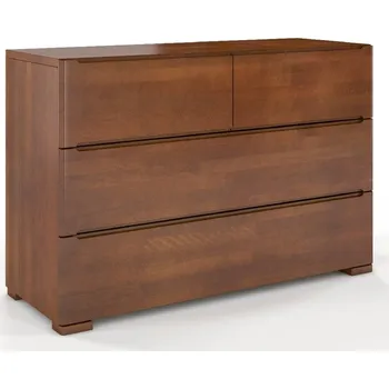Komoda Skandica Komoda SPARTA, buk, 4. šuplíky (Barva: Ořech)