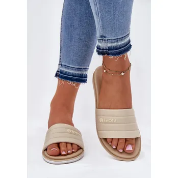 Dámské pantofle Dámské Klapky Inblu SF000003 Barva: Béžová, Velikost: 37