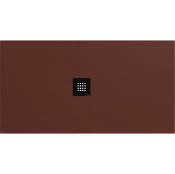 Sprchová vanička Polysan FLEXIA vanička z litého mramoru s možností úpravy rozměru, 150x80cm, hnědá mat