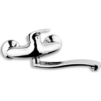 Novaservis Dřezová baterie Metalia 57 s otočným ramínkem 150 mm chrom 57070,0