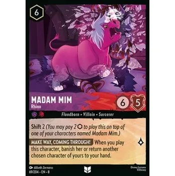 Karetní hra Madam Mim 069/204 - Reign of Jafar Typ karty: Standard