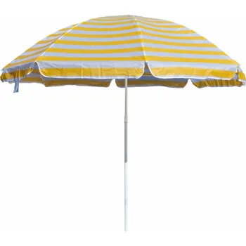 Krycí plachta Happy green Slunečník 190/230cm ŽL/BÍ PRUHY