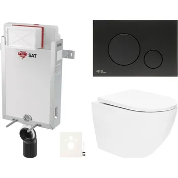 Klozet Siko Závěsný wc set k zazdění SAT SZTOR6768